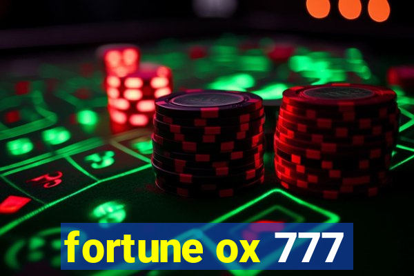 fortune ox 777